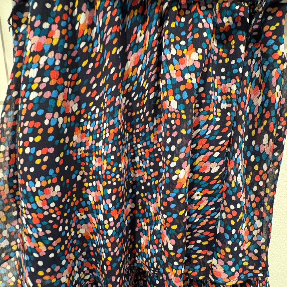 Sandra Darren confetti Midi Dress Size M - Picture 11 of 12